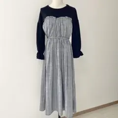 オリーブデオリーブ レイヤード　ロングワンピース