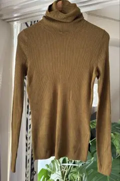 リブ編みタートルネックセーター トゥモローランド GALERE VIE