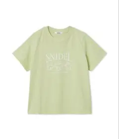SNIDEL snidel ロゴフラワーTシャツ　20周年記念のサムネイル