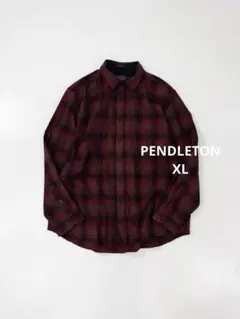 PENDLETON チェック柄 ウールシャツ ヴィンテージ古着のサムネイル