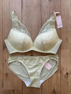 アモスタイル　トリンプ　E70 ブラ&ショーツ　M セット　ノンワイヤー