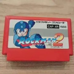 【ファミコン】ロックマン2 Dr.ワイリーの謎 CAP-XR ソフト