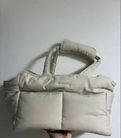 ba&ttang メッシュキャリーバッグ ベージュ　Lサイズ ba&ttang メッシュキャリーバッグ ベージュ Lサイズ - メルカリ