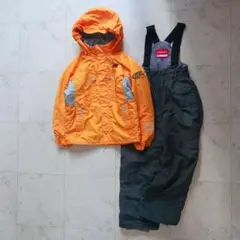 ファブリス スノーボードウェア　上下　140 男の子　女の子　ロゴ