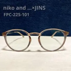 niko and ...×JINS コラボメガネ FPC-22S-101