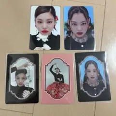 blackpink シーグリ　2021 ジェニ　jennie トレカ　5枚