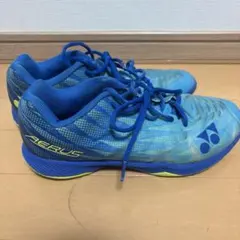 2306】✨美品✨YONEX テニスシューズ ブルー - メルカリ