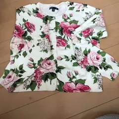 【匿名配送】カーディガン　ギャップ　GAP 花柄　160