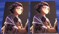 劇場版『鬼滅の刃』入場特典キービジュアル イラストボード (恋雪ver.)