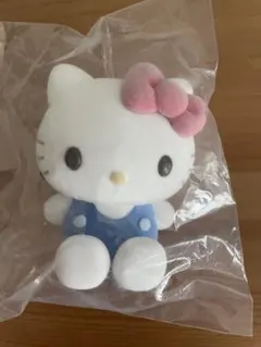 ハローキティ フロッキーフィギュア ガチャ　ぬいっぽコット　サンリオ