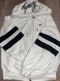 Redy ホワイト パーカー フード付き