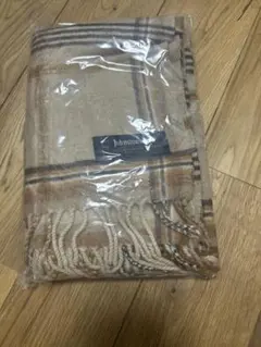 Johnstons of Elginチェック柄 ストール