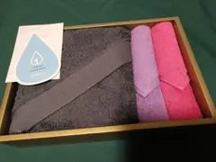 Hotman ホットマン フェイスタオル1枚 ウォッシュタオル2枚　1秒タオル