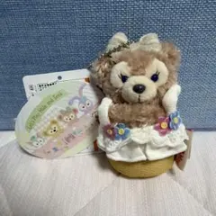 タグ付き未使用 ダッフィーたちのかくれんぼ シェリーメイ ぬいぐるみストラップ