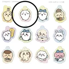 【★から2つ300円】アクリミニ　アクリルキーチェーン2 ちいかわ(ニコッ)