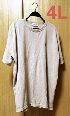 Knights of Round Table ベージュ Tシャツ 4Lサイズ