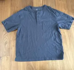 GAP ヘンリーネック 半袖 Tシャツ グレー Mサイズのサムネイル