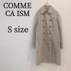 COMME CA ISM ステンカラーコート トレンチコート 2way ベルト付