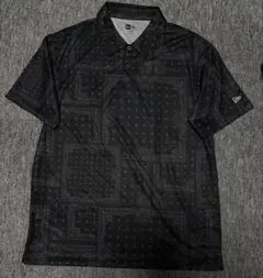 New Era ポロシャツ バンダナ柄 ペイズリー　ゴルフ　golfのサムネイル