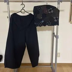 大島紬　リメイクセットアップ