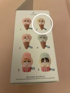 MINISOモフサンドmofusand ブラインドボックス　マグネット　アイス