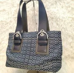 COACH コーチ ミニボストンバッグ シグネチャー ダメージ加工 y2k 希少