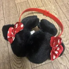 東京ディズニーリゾート ミニーマウス 耳当て　イヤーマフ　ミニーちゃん　耳あて