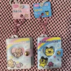 たまごっちミニミニフォトアルバム キーホルダー　まめっち　くりてん　てんしっち