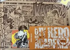 ヒロアカ　原画展 カフェ 爆豪勝己 特典 ペーパーランチョンマット　コースター