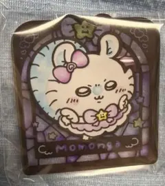 ちいかわ マジカル ステンドグラス風 アクリルバッジ モモンガ