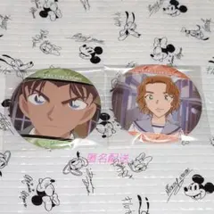 名探偵コナン　トレーディング缶バッジ vol.6　百人一首セット