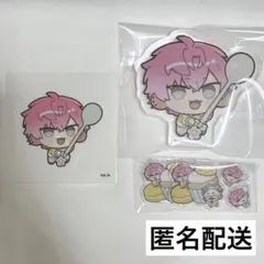 にじさんじ 皇れお 8th アクリルブロック パーツ　ステッカー 6点セット