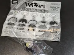 ハイキュー！！　めじるしアクセサリー　月島蛍　キーホルダー　チャーム