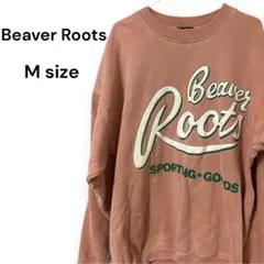 Beaver Roots ビンテージスウェット トレーナー Mサイズ 男女兼用