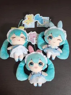 ④ 初音ミク‪✕‬RODY 書き下ろしぬいぐるみマスコット3点セット