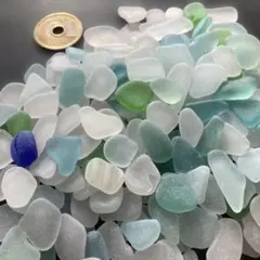 96 シーグラス ミックス　シーガラス　ハンドメイド