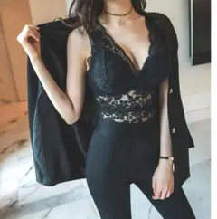 1500円均一★ランジェリーCINOON★高品質レースタンクトップ/ドレス