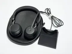 美品 Jabra 無線ヘッドセット Evolve2 65 充電スタンド付き