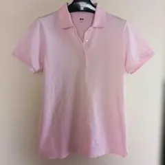 UNIQLO ピンク ポロシャツ Lサイズ