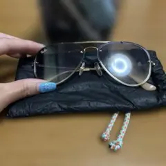Ray-Ban サングラス アビエーター ゴールドフレームのサムネイル