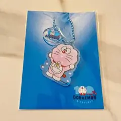 100％ドラえもん＆フレンズ展 アクリル2連キーホルダー 100%友達あつめ