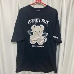 Honey Cinnamon デビルシナモンTシャツ 黒のサムネイル