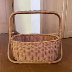 旧型/深型カゴ】IKEA ロースフルト 2個セット まな板付 モノトーン