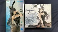 桜島麻衣 バニーガール フィギュア 2点