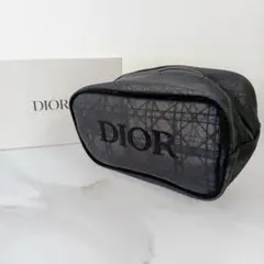DIOR ディオール　ポーチ　ノベルティ　メッシュ　小物入れ　網　BLACK