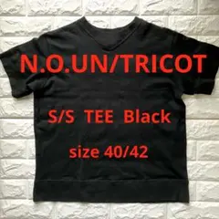 n.o.un/tricot Tee BLACKのサムネイル