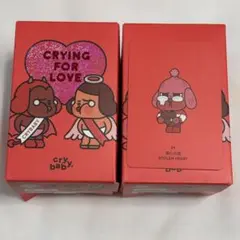 【正規品】Crying For Love Cherry クライベイビSHINY CRYBABY Crying For Love Series-Vinyl Plush Hanging Card