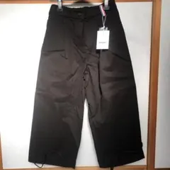 新品 PERSONS パーソンズ タック パンツ ブラック 2way Ｍ ワイド