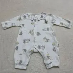 cottoli カバーオール 新生児 ディズニー バンビ 刺繍 バースデイ