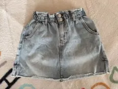 ZARA ライトブルースカート 8サイズ